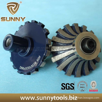 Diamond Router Bit for Marble and Granite Edge Profiling (SY-DRB-6332)